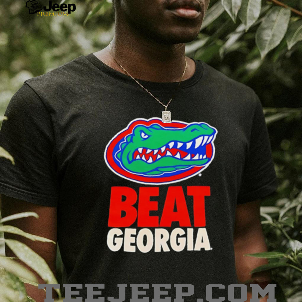 Georgia Bulldogs Beat Georgia Gator Logo Graphic T Shirt
