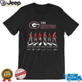Georgia Bulldogs The Dawgs Abbey Road Signature Football Fan T Shirt