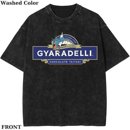 Ghirardelli Chocolate Graphic T-Shirt, Pokemon T-Shirt, PKM Shirt, Anime Funny Shirt, Vintage Tee Streetwear Shortsleeve Printed Womenswear Top