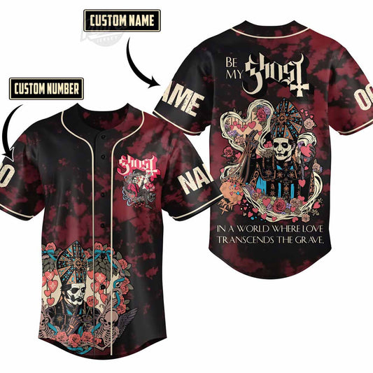 Ghost Band Personalized Baseball Jersey - Padres Jersey Oasis: Elevate Your Baseball Style Game T-Shirts, Hoodie, Sweatshirt