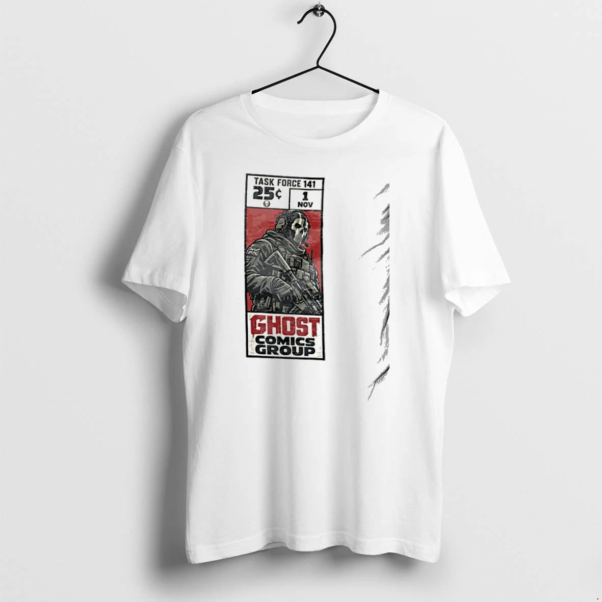 Ghost Call Of Duty Video Game Task Force Ghost Comics Group Nov Tshirts Sweater