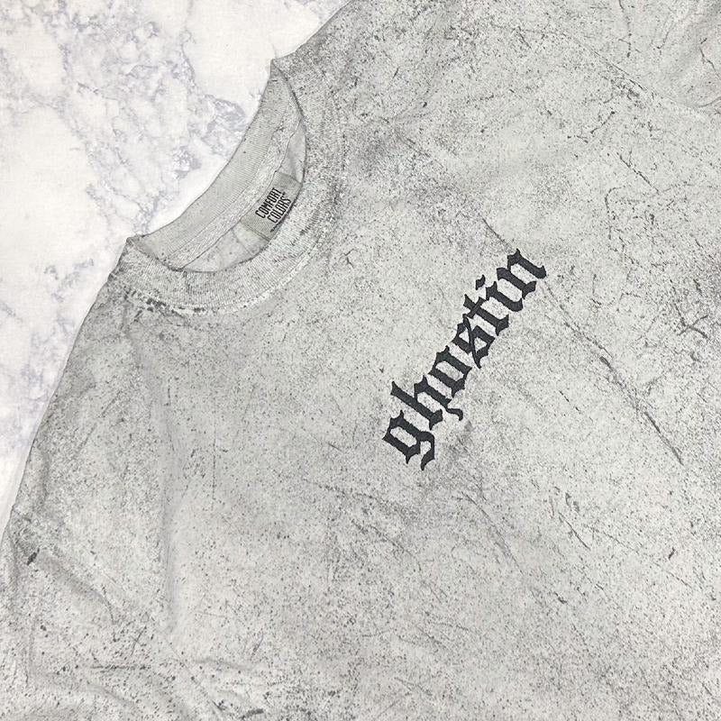 Ghostin - Color Blast Comfort Colors Embroidered Tee (Tonal) Top Womenswear