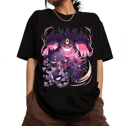 Ghostly Gengar Pokemon Vintage Tee Sweatshirt, Hoodie, Comfort Colors