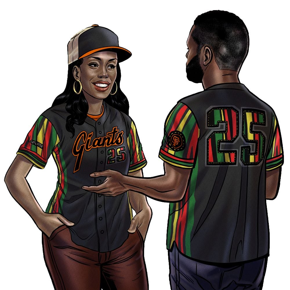 Giants Black Heritage Jersey Giveaway 2025 - Grishko.com