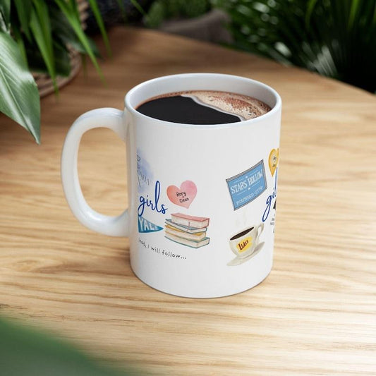 Gilmore Girls Coffee Mug, Gilmore Girls TV Show, Gilmore Girls gifts, Ceramic Mug,