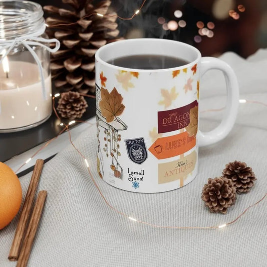 Gilmore Girls Inspired Mug, Coffee Cup, TV Show Quote Gift, Rory Lorelai Fans, Stars Hollow Kitchen Decor