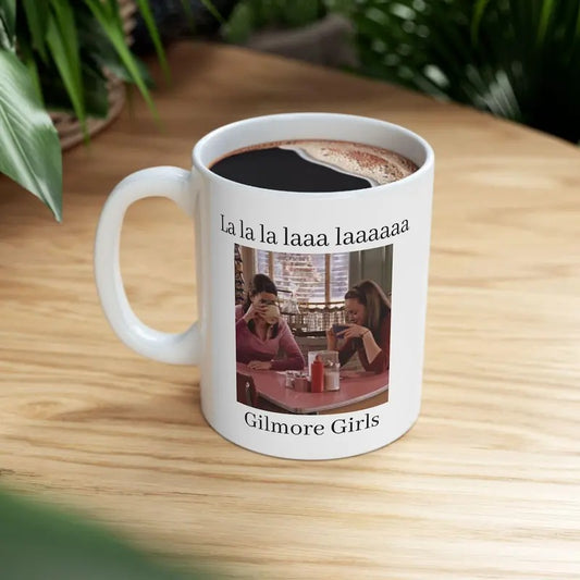 Gilmore Girls Mug Yale Inspired Cup Rory and Lorelai Gift Iconic La La La coffee mug