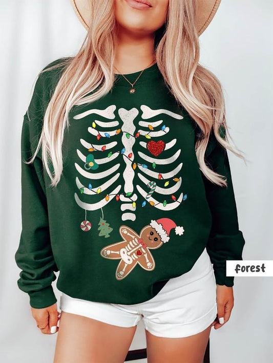 Gingerbread Shirt Cute Christmas Shirt Gingerbread Man Tshirt Women Holiday T Shirt