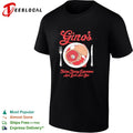 Gino’s Italian dining grill and bar food plate shirt
