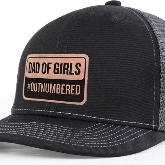 Girl Daddy Hat Gift for Dad Fathers Day Birthday from Daughter Trucker Patch Hat for Men New Dad Caps
