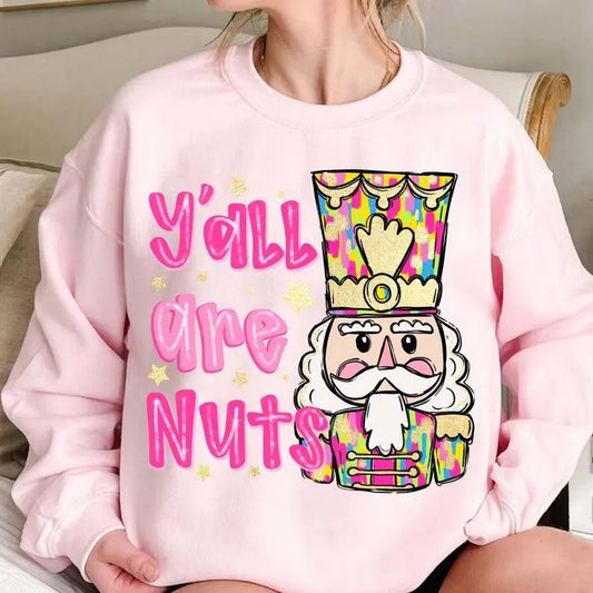 Glitter Christmas Nutcracker Sweatshirt, Hoodie, T
