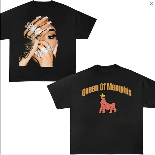 GloRilla Fans Gift Tour Shirt Queen Of Memphis T-Shirt