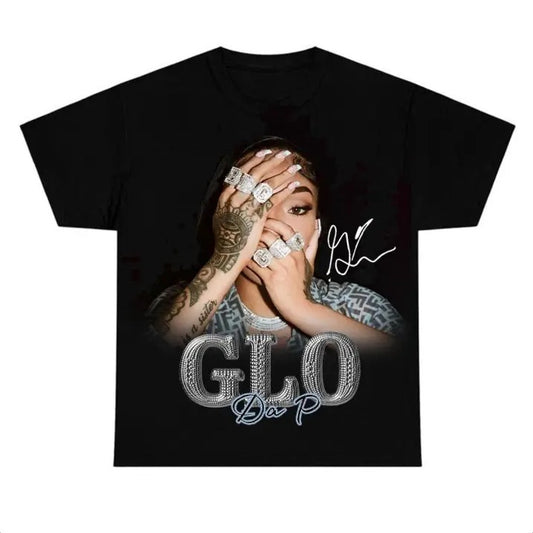 Glorilla Big Face Vintage Style 90's Bootleg T-shirt - Retro Gorilla Graphic Tees Fabric Cotton Streetwear