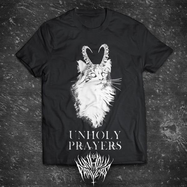 Goatcat T-shirt Buy in Unholy Prayers, Funny T-shirt, Vintage Graphic Tee