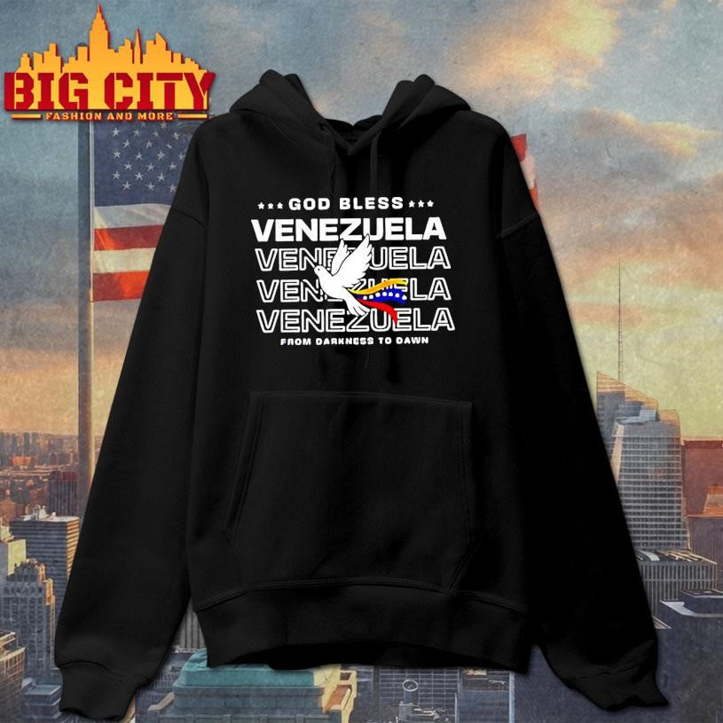 God Bless Venezuela From Darkness To Dawn Dove Shirt