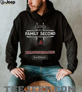 God First Family Second Then Arizona Diamondbacks Baseball T Shirt
