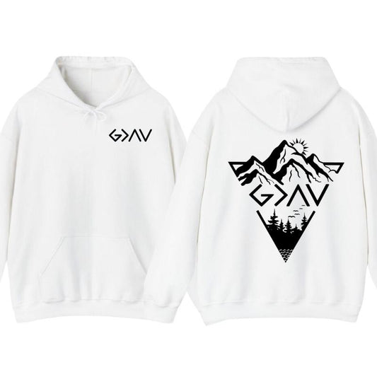 God is Greater Than the Highs and Lows Sweatshirt, Christian Hoodie, Bible Jesus Lover Gift, Faith Sweatshirt, Jesus...