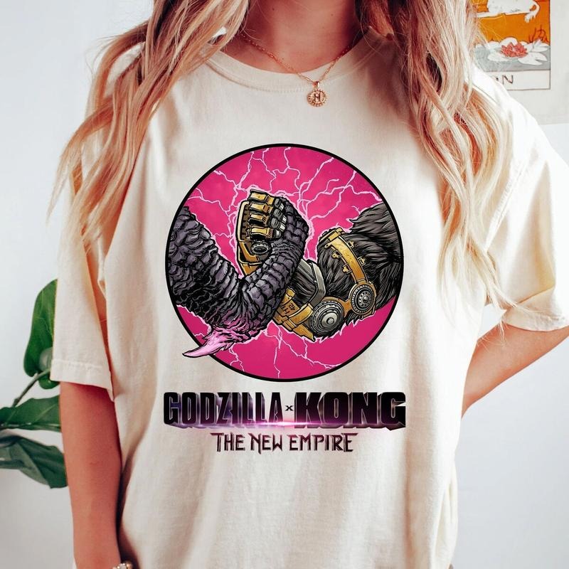 Godzilla X Kong The New Empire 2024 Shirt, Godzilla X Kong Shirt, Godzilla Movie Shirt, Godzilla Movie 2024 Shirt