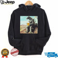 Godzilla with beer and smoking meme shirt