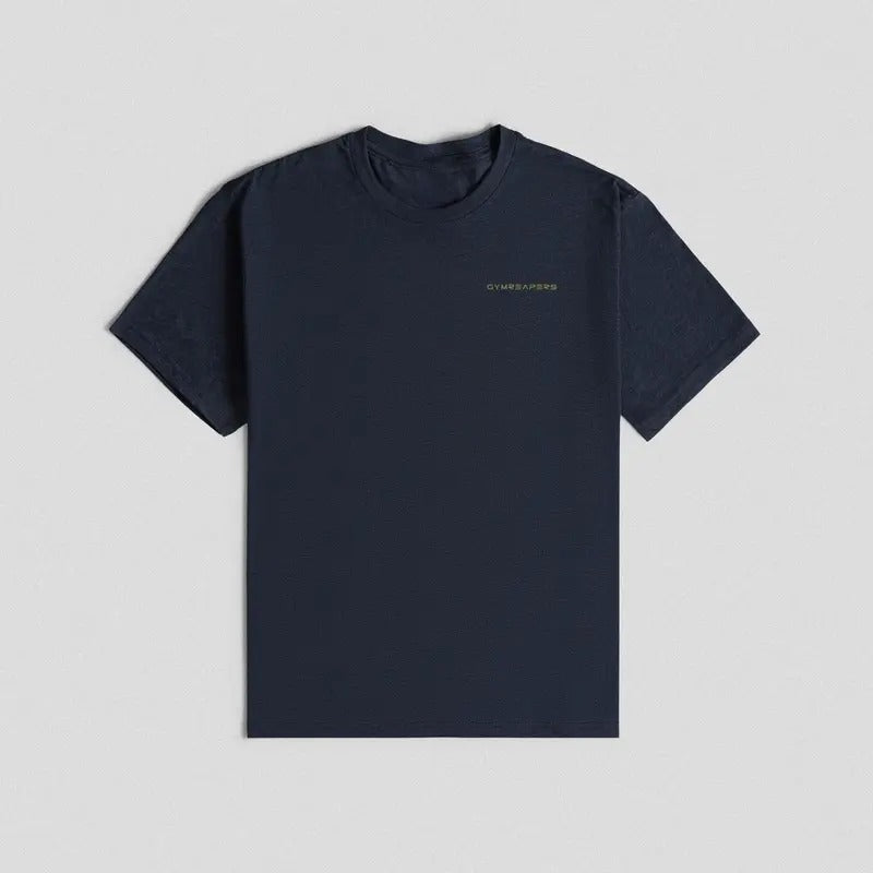 Core Logo Shirt - Navy/Gold