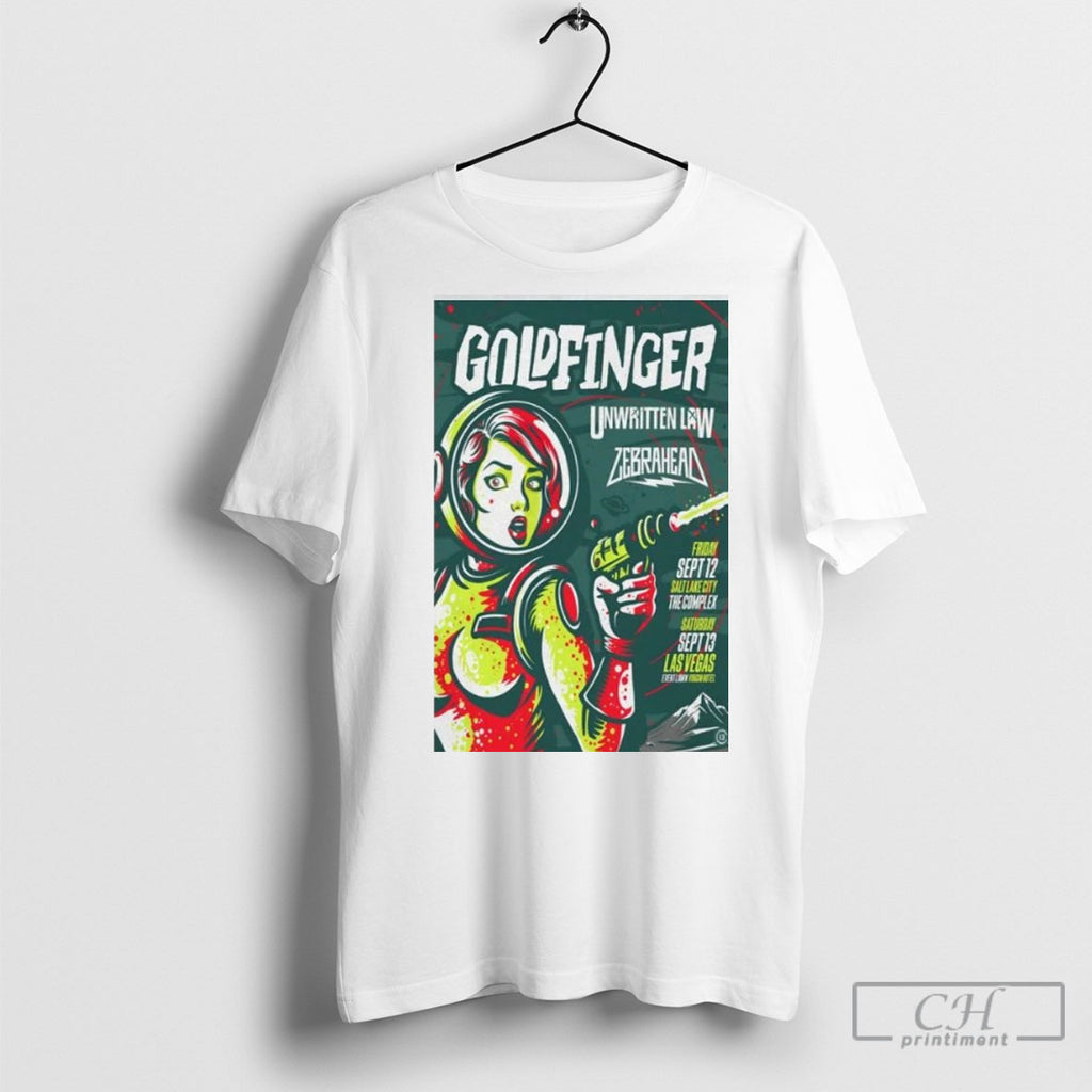 Goldfinger Sep 12 2025 The Rockwell Salt Lake City Ut Shirt Sweater