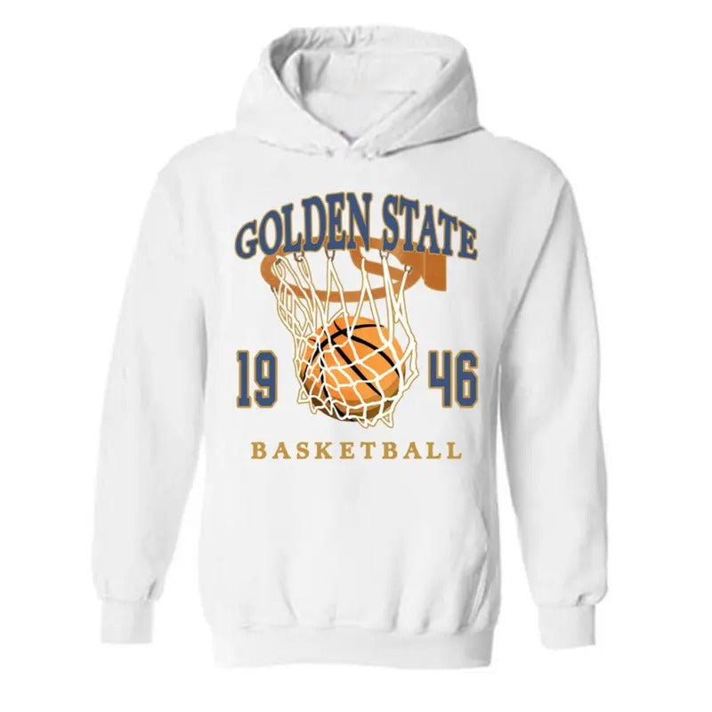 Golden State Basketball Sweatshirt, Golden State Basketball Shirt, Vintage Style Golden State Basketball shirt