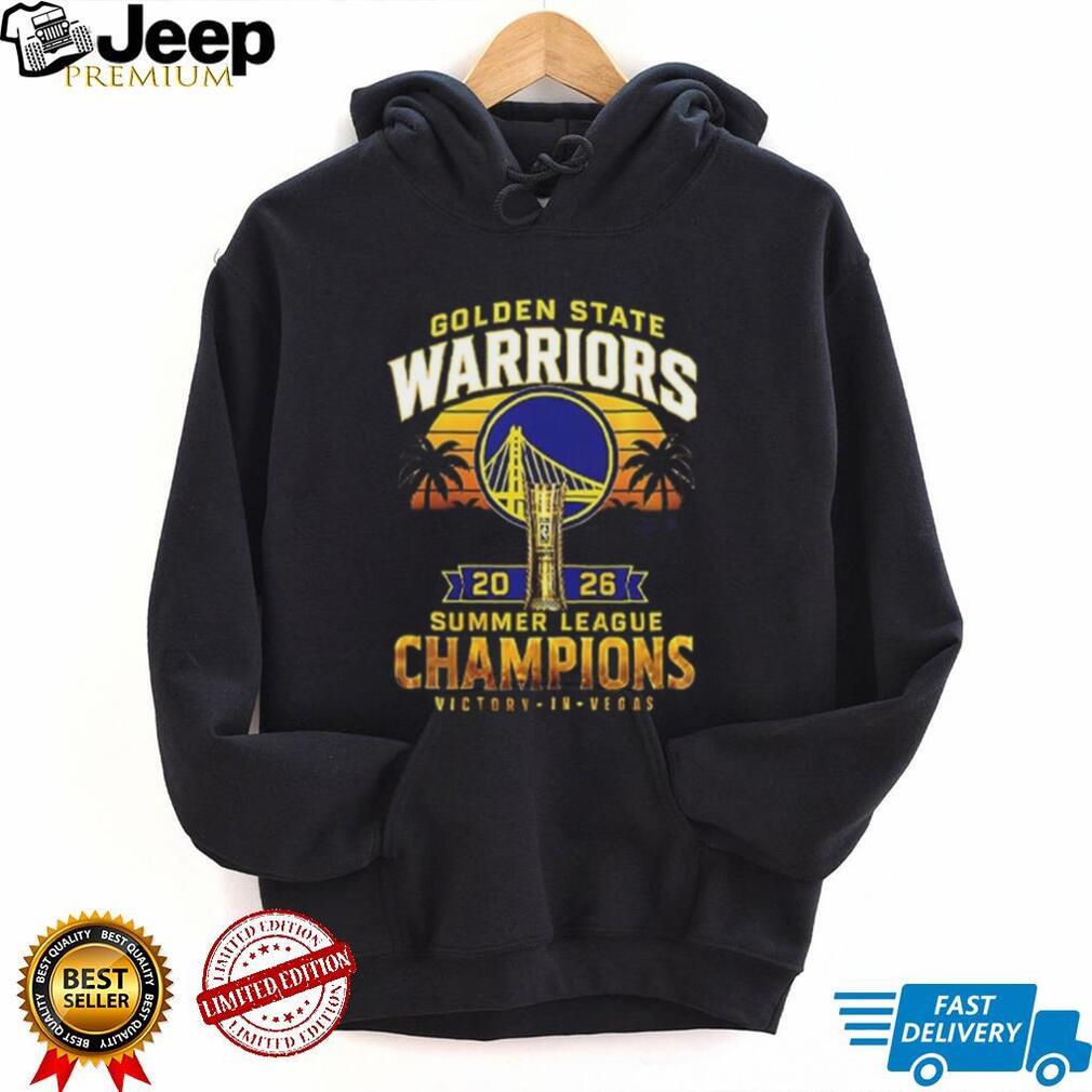 Golden State Warriors 2026 NBA Summer League Champions Victory In Vegas shirt