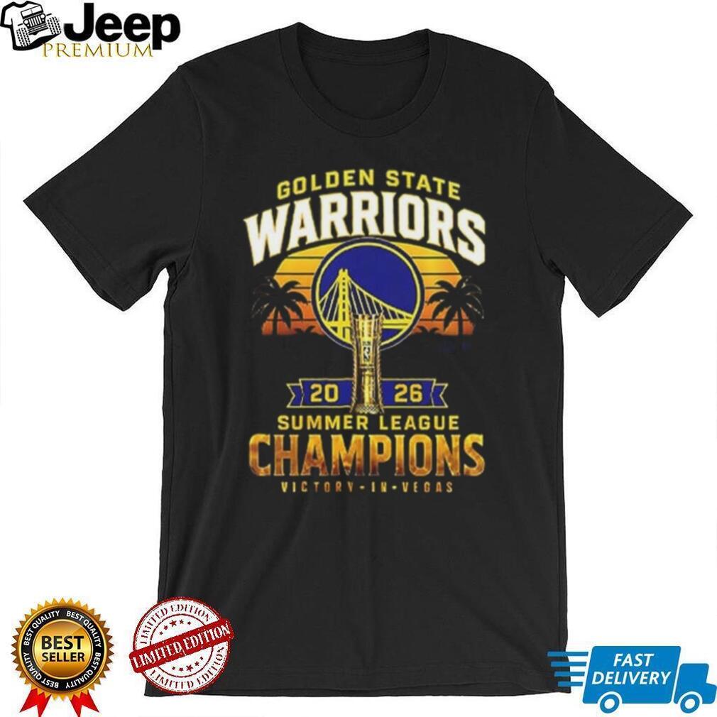 Golden State Warriors 2026 NBA Summer League Champions Victory In Vegas shirt