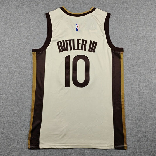 Golden State Warriors #10 Jimmy Butler 26 Warriors 10 Off-White City Edition Style 1
