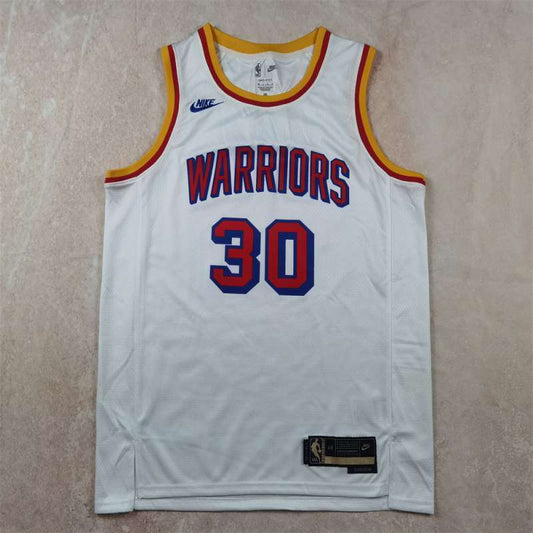 Golden State Warriors #30 Stephen Curry Hot Press Warriors 30 Classic White s-xxl Style 2