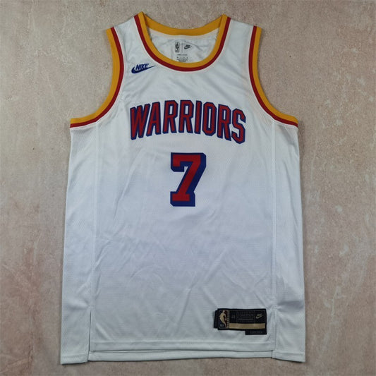 Golden State Warriors #7 Buddy Hield Hot Press Warriors 7 Classic White s-xxl Style 2