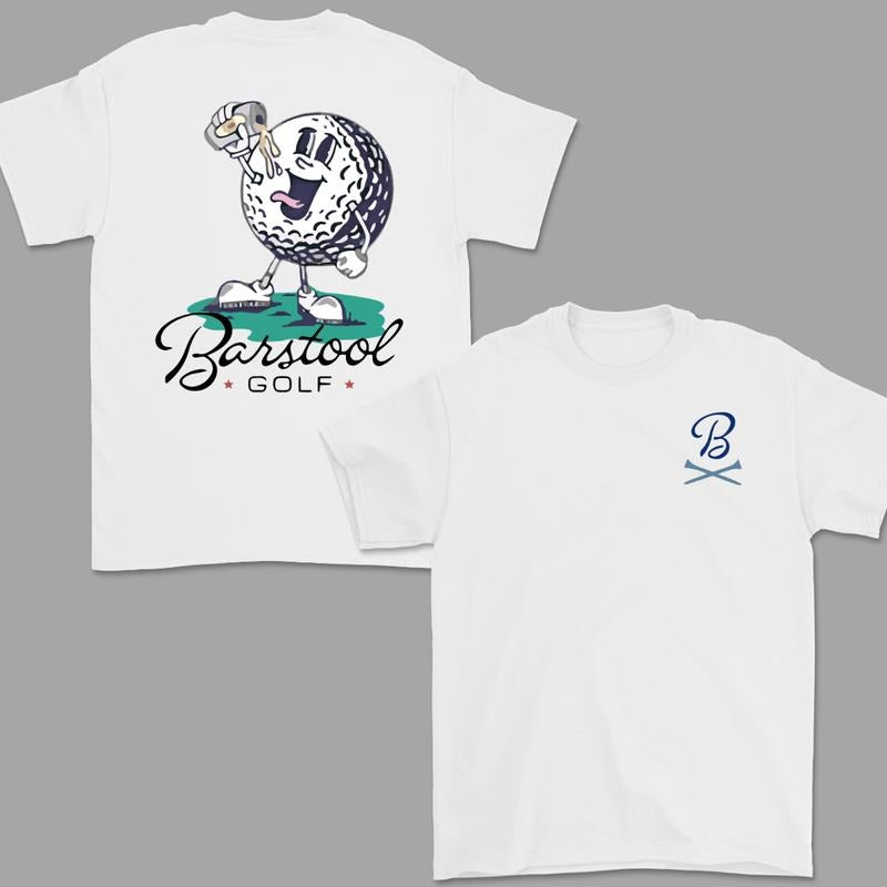 Golf Ball Printed T-Shirt as a Casual Gift - Show your love for Golf, perfect, soft and comfortable fabric, for both men and women