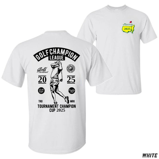 Golf Champion League 2025 T-shirt - Featuring Dynamic Golf Swing Graphics, Perfect for Tournament Fans, Unisex T-shirt, Menswear Tops Tshirt Streetwear