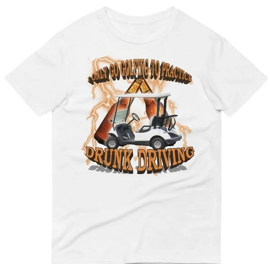 Golf Drunk Driving T Shirt Funny Drinking Meme Humor Tee Hoodie, Sweatshirt | WearSparks.com