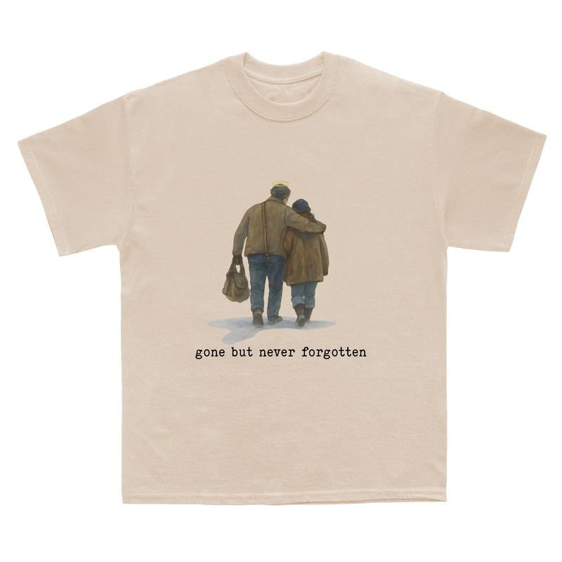 Gone But Never Forgotten Joel Miller T-Shirt, Joel And Ellie Memories, Tribute Joel Miller Pedro Pascal The Last Of Us, Gift For Movies Lovers