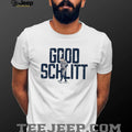 Good Schlitt Baseball Player Silhouette Graphic Sports T Shirt