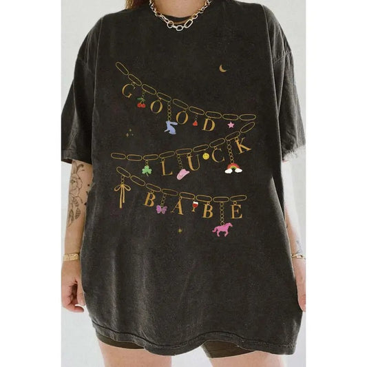 Good luck Ch@rms Chappell Graphic Tee, Unisex Cotton Shirt