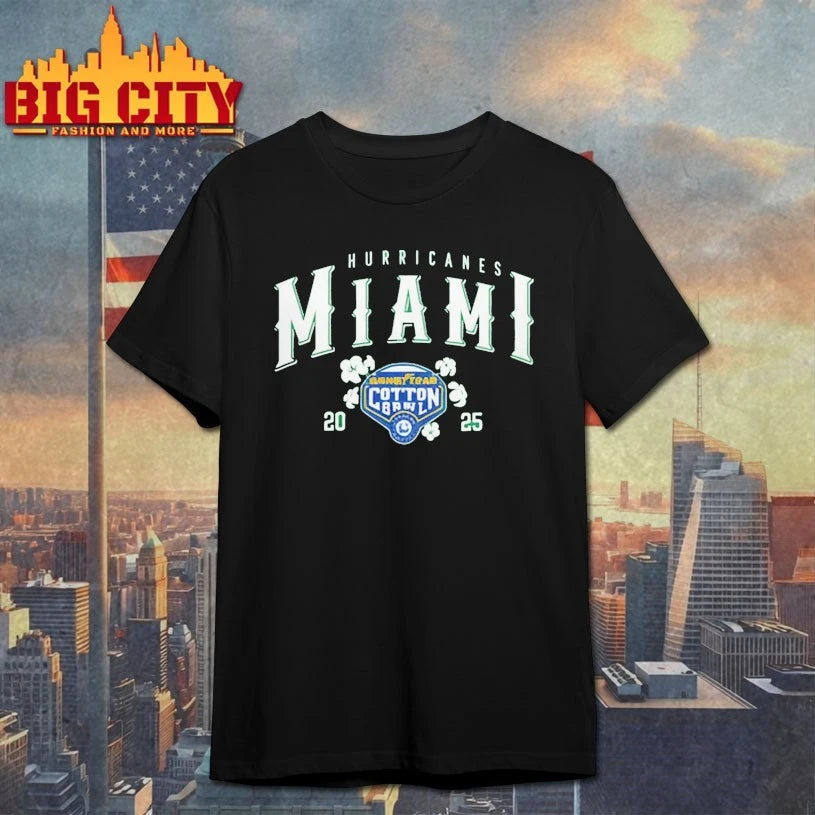Goodyear Cotton Bowl Classic Hurricanes Miami Football shirt