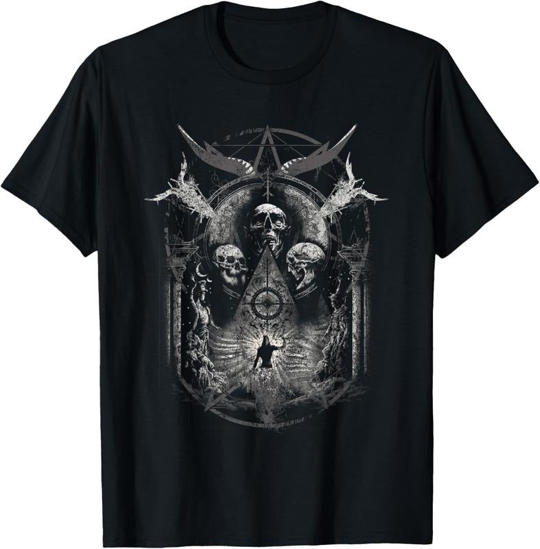 Gothic Aesthetic Occult Unholy Grunge Emo Punk Satanic T-Shirt, Funny T-shirt, Vintage Graphic Tee
