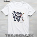 Gotta Stay Fly Baseball Player Action Silhouette T Shirt