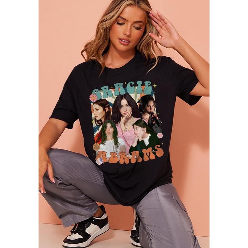 Gracie Abrams Shirt, Rock Music Graphic Merch Tee