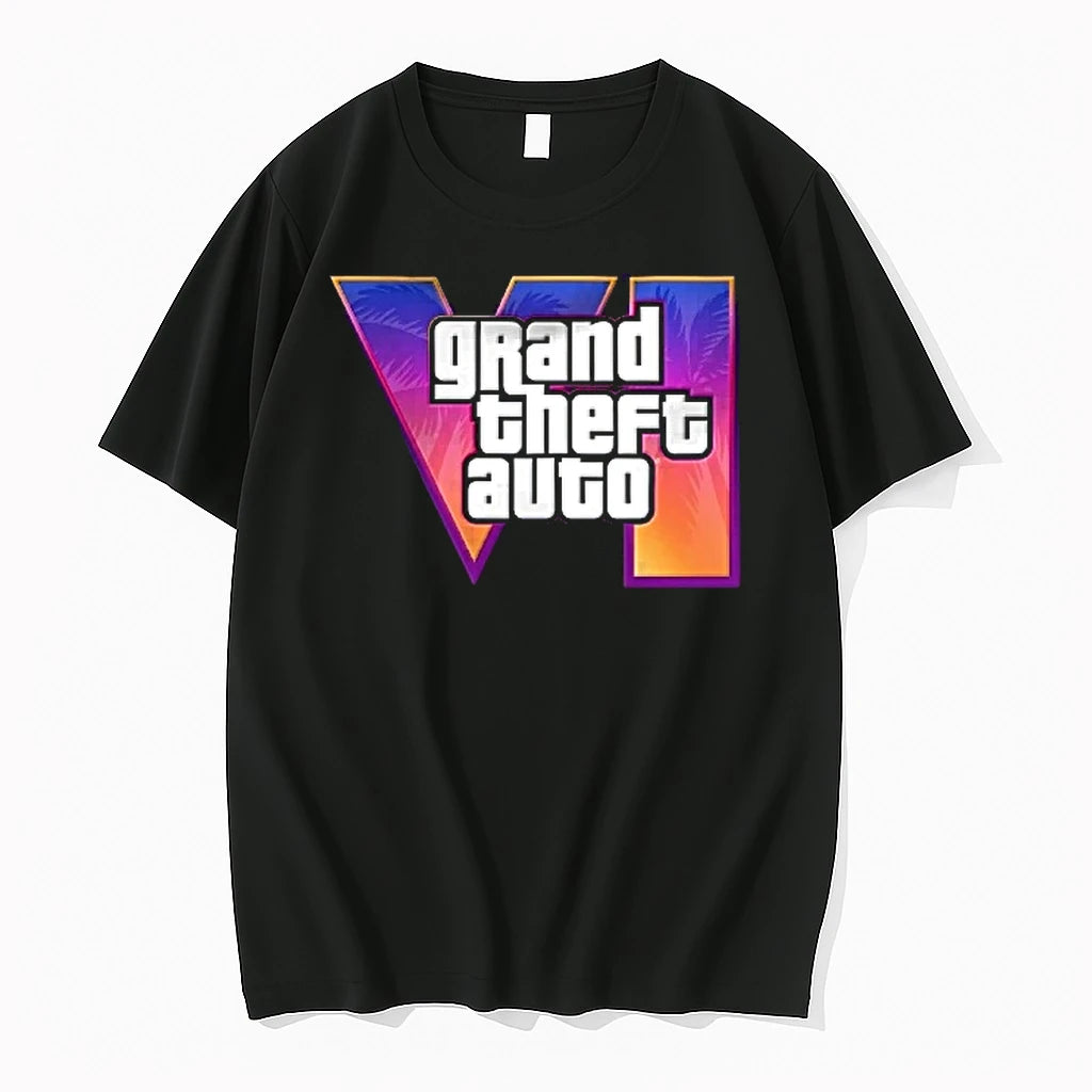 Grand Theft Auto Vi Logo Gta 6 Rockstar Games Tshirts Sweater