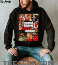 Grand Theft North London Arsenal Football Club Gaming Style T Shirt