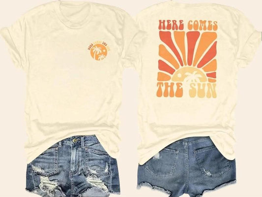 Graphic Tees Women Oversized T-Shirts Summer Hawaiian Beach Tops Shirts Hawaii Tropical Beachy Short Sleeve Outfit...