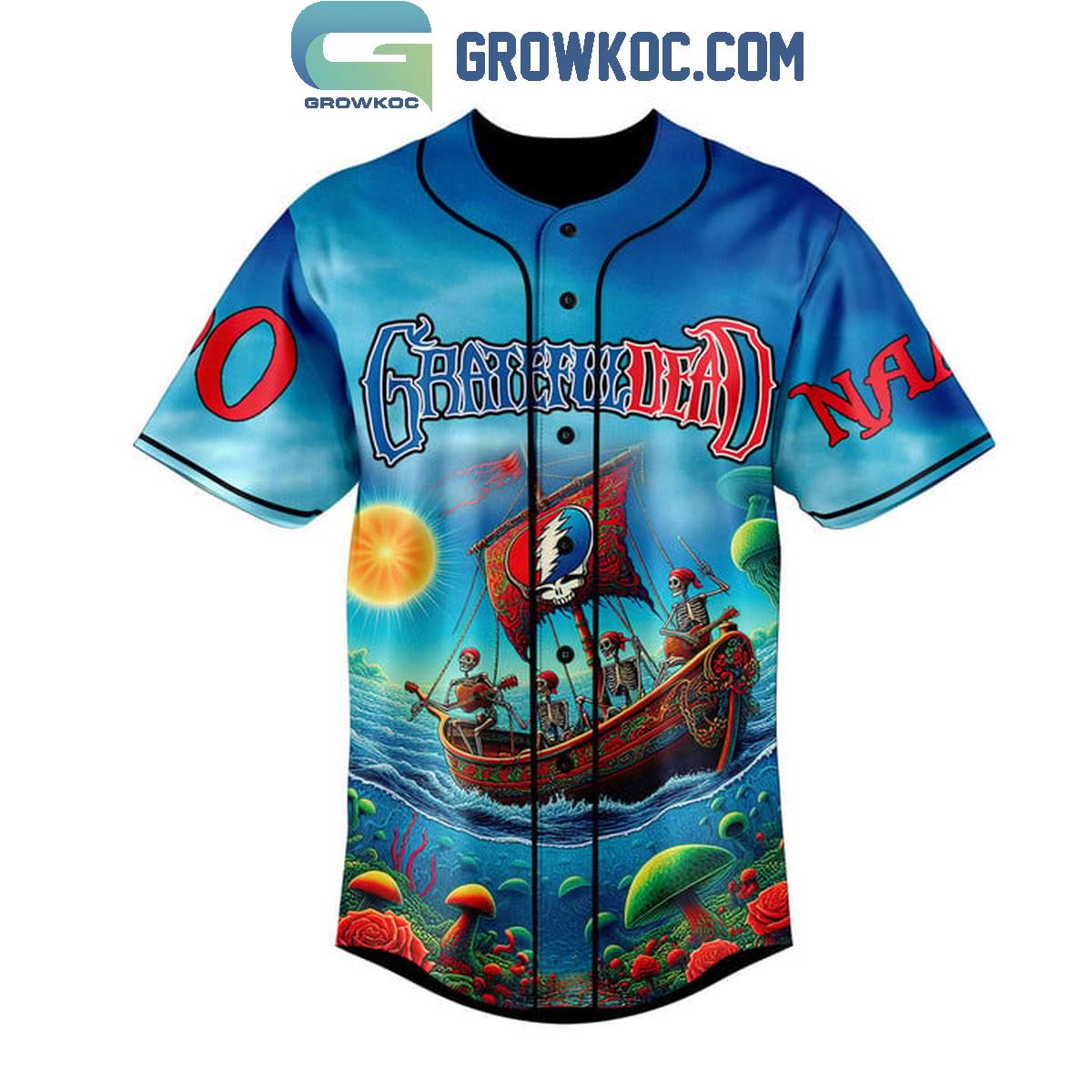 Grateful Dead Ship Of Fools On A Cruel Sea Personalized Baseball Jersey