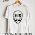 Grateful Dead Style Steal Your Face No War Peace Graphic White T Shirt
