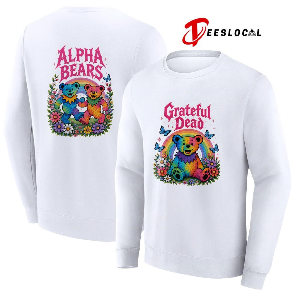Grateful Dead alpha bears mascot shirt