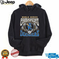 Grateful Dead x LA Dodgers 2025 World Series Champions Steal Your Face Black T shirt