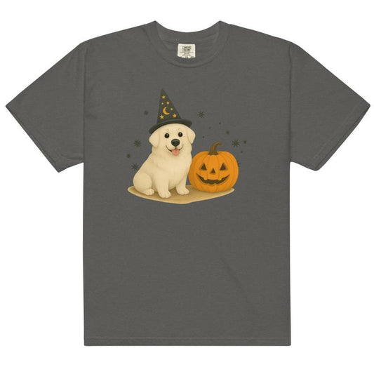 Great Pyreneese Halloween Witchy Dogs Shirt ~ Unisex Apparel Relaxed Fit Printed In The USA Clothing Womenswear Casual Comfort Cotton Top Athletic Boho Chi