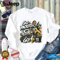 Green Bay Packer go Packers go mascot shirt